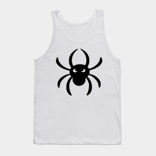 Halloween Spider Graphic Cartoon Design | For Kids | Halloween Decorations Tank Top